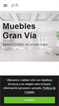 Mobile Screenshot of mueblesgranvia.com